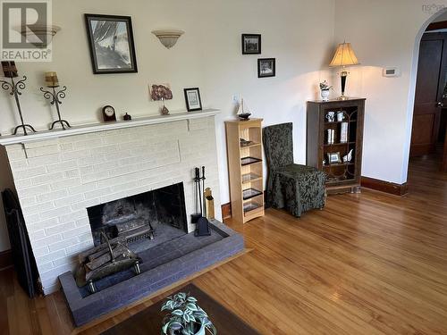 32 Adelaide Avenue, Halifax, NS - Indoor Photo Showing Living Room With Fireplace