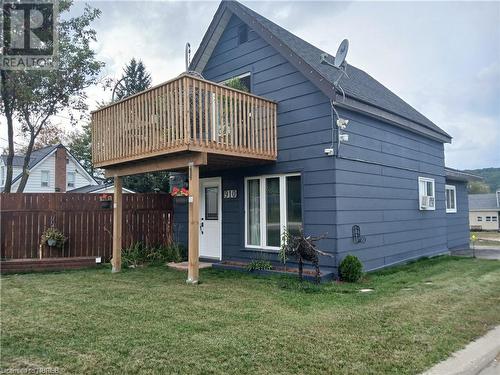 8'x12' balcony/deck installed in 2024 off primary bedroom. - 910 John Street, Mattawa, ON - Outdoor With Balcony With Deck Patio Veranda