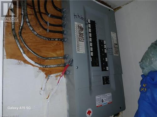 Breaker panel. - 910 John Street, Mattawa, ON - Indoor Photo Showing Basement