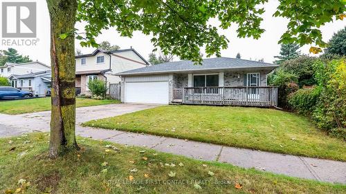 29 Bronte Crescent, Barrie, ON - Outdoor With Deck Patio Veranda With Facade