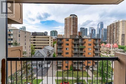 701, 733 14 Ave  Sw, Calgary, AB - Outdoor With Balcony