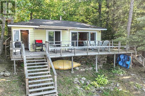 2910 Maclean Lake North Shore Road, Severn, ON - Outdoor With Deck Patio Veranda