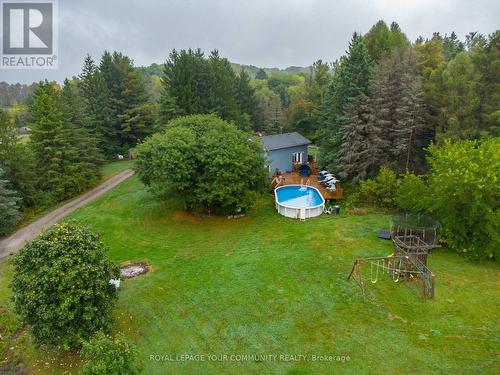 14336 Caledon King Townline S, Caledon, ON - Outdoor With Above Ground Pool With View