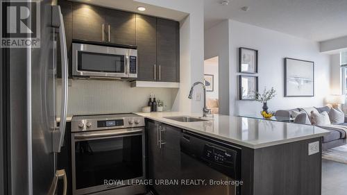 1501 - 65 East Liberty Street, Toronto, ON - Indoor Photo Showing Kitchen With Upgraded Kitchen