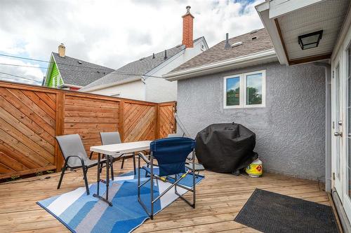 947 Burrows Avenue, Winnipeg, MB - Outdoor With Deck Patio Veranda With Exterior