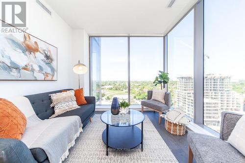 S1509 - 8 Olympic Garden Drive, Toronto, ON - Indoor Photo Showing Living Room