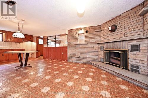 199 Driftwood Avenue, Toronto, ON - Indoor Photo Showing Other Room With Fireplace