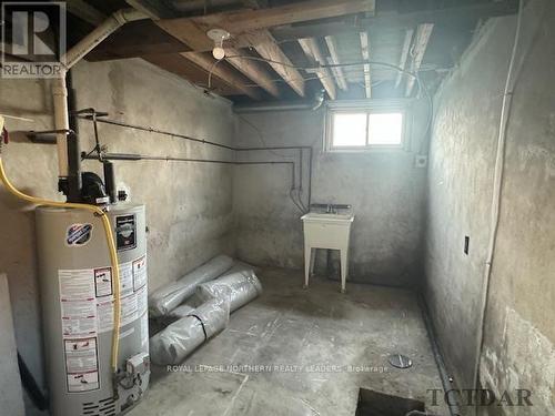 129 Front Street, Timmins, ON - Indoor Photo Showing Basement