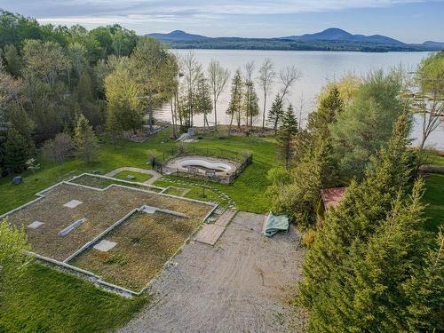 Aerial photo - Ch. De La Pointe-Drummond, Magog, QC 