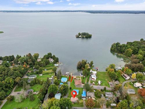 Aerial photo - 428 8E Rue, Saint-Anicet, QC - Outdoor With Body Of Water With View