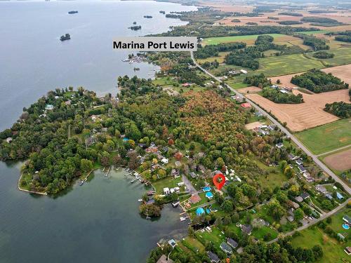 Aerial photo - 428 8E Rue, Saint-Anicet, QC - Outdoor With Body Of Water With View