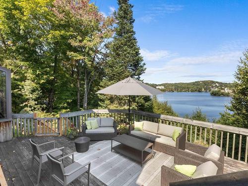 Patio - 171 Av. Nantel, Sainte-Agathe-Des-Monts, QC - Outdoor With Body Of Water With Deck Patio Veranda