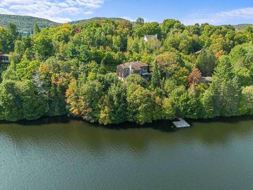 Aerial photo - 171 Av. Nantel, Sainte-Agathe-Des-Monts, QC - Outdoor With Body Of Water With View