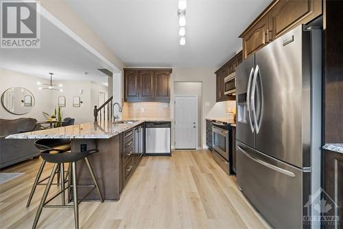 Garage access - 713 Mayfly Crescent, Ottawa, ON - Indoor Photo Showing Kitchen With Upgraded Kitchen