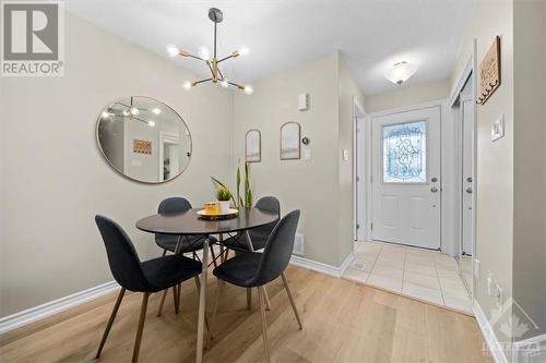 Luxury Vinyl Flooring - 713 Mayfly Crescent, Ottawa, ON - Indoor Photo Showing Dining Room