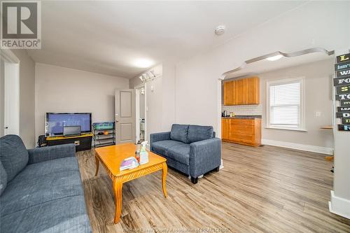 1623-25 Drouillard, Windsor, ON - Indoor Photo Showing Living Room With Fireplace