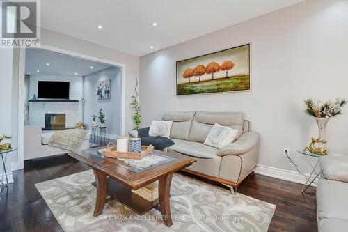 69 Atkins Circle, Brampton, ON - Indoor Photo Showing Living Room With Fireplace