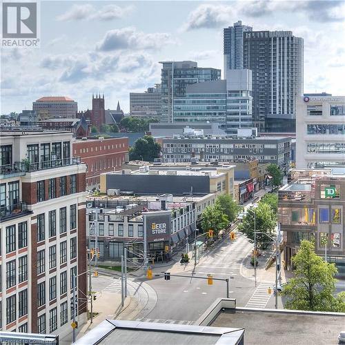 1 Victoria Street Unit# 1602, Kitchener, ON - Outdoor With Balcony With View