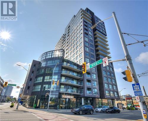 1 Victoria Street Unit# 1602, Kitchener, ON - Outdoor With Balcony