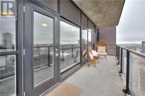 1 Victoria Street Unit# 1602, Kitchener, ON - Outdoor With Balcony With Exterior