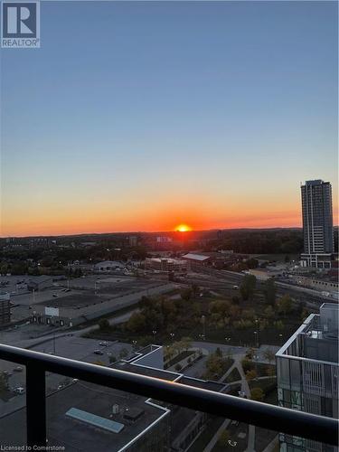 1 Victoria Street Unit# 1602, Kitchener, ON - Outdoor With Balcony With View