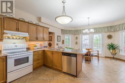 1312 Wildlark Drive, Peterborough (Monaghan), ON - Indoor Photo Showing Kitchen With Double Sink