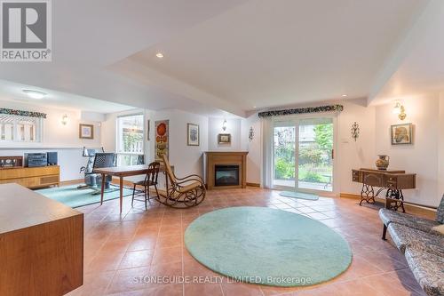 1312 Wildlark Drive, Peterborough (Monaghan), ON - Indoor Photo Showing Living Room With Fireplace