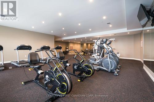 2403 - 330 Ridout Street N, London, ON - Indoor Photo Showing Gym Room