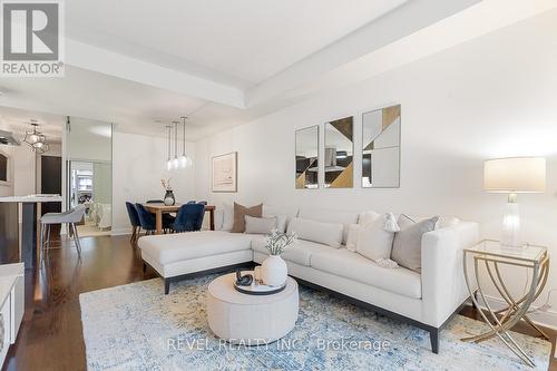 303 - 1 Scott Street, Toronto, ON - Indoor Photo Showing Living Room