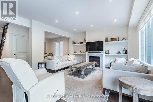 44 Elysian Fields Circle, Brampton, ON - Indoor Photo Showing Living Room With Fireplace