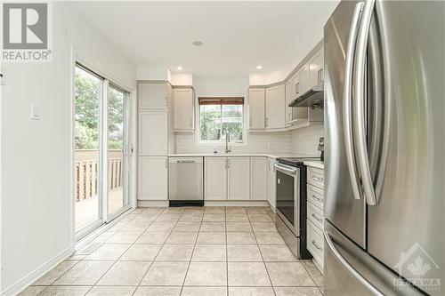 Patio access through Kitchen - 79 Locheland Crescent, Ottawa, ON - Indoor Photo Showing Kitchen With Stainless Steel Kitchen With Upgraded Kitchen