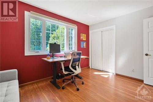 2nd bedroom on main floor - 1390 Millburn Crescent, Ottawa, ON - Indoor Photo Showing Office