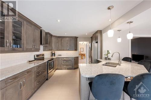 1691 Belcourt Boulevard, Ottawa, ON - Indoor Photo Showing Kitchen With Double Sink With Upgraded Kitchen