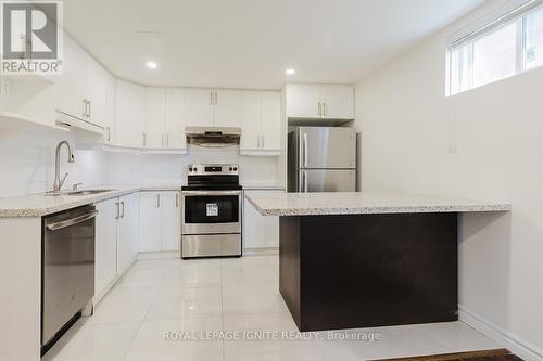 Bsmt - 4 Chillery Avenue, Toronto, ON - Indoor Photo Showing Kitchen