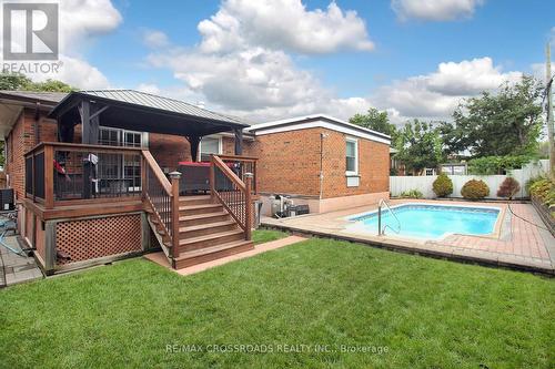 5 Independence Drive, Toronto, ON - Outdoor With In Ground Pool With Deck Patio Veranda