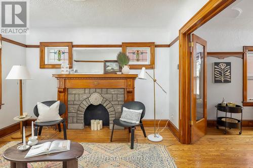 1010 Greenwood Avenue, Toronto, ON - Indoor With Fireplace