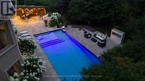 24 Dew Drop Court, Vaughan, ON - Outdoor With In Ground Pool