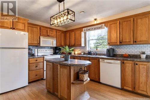 260 Salem Road, Havelock, NB - Indoor Photo Showing Kitchen With Double Sink