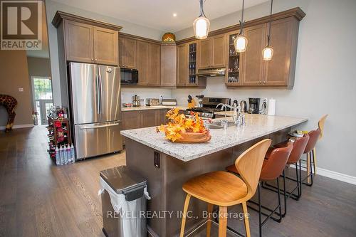 389 Erie Avenue, Brantford, ON - Indoor Photo Showing Kitchen With Stainless Steel Kitchen With Double Sink