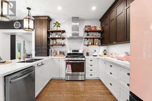 216 Victoria Street, Shelburne, ON - Indoor Photo Showing Kitchen With Double Sink