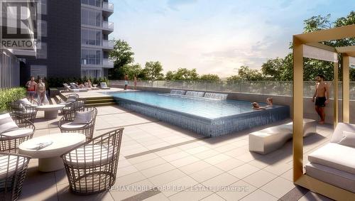 529 - 26 Gibbs Road, Toronto, ON - Outdoor With In Ground Pool