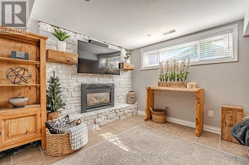 65 Melrose Avenue, Barrie, ON - Indoor With Fireplace