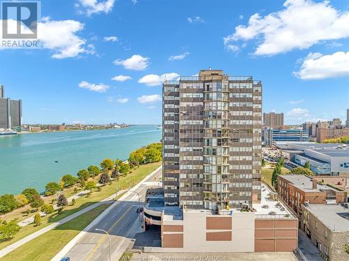 515 Riverside Drive West Unit# 1505, Windsor, ON - Outdoor With Body Of Water With View