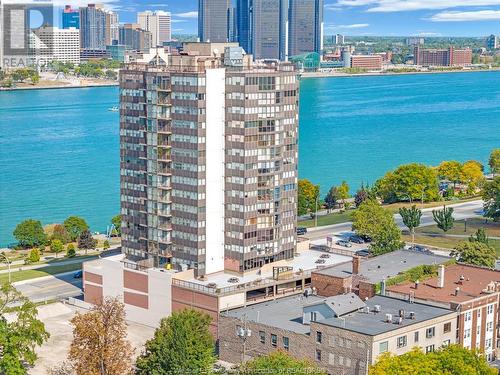 515 Riverside Drive West Unit# 1505, Windsor, ON - Outdoor With Body Of Water With View