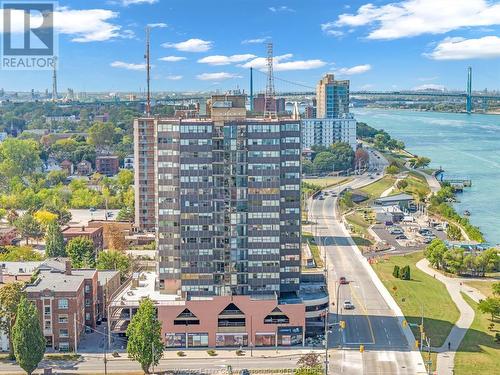 515 Riverside Drive West Unit# 1505, Windsor, ON - Outdoor With Body Of Water With View