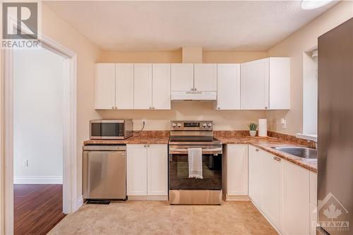 451 Moodie Drive Unit#E, Ottawa, ON - Indoor Photo Showing Kitchen With Stainless Steel Kitchen