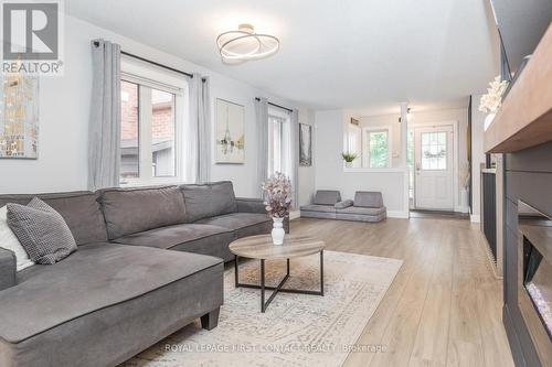 72 Gore Drive, Barrie, ON - Indoor Photo Showing Living Room With Fireplace