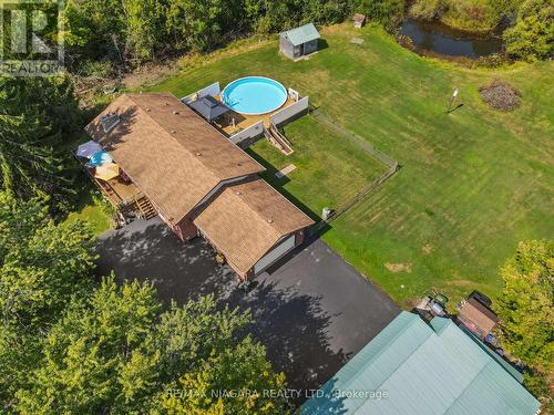 2666 Dominion Road, Fort Erie, ON - Outdoor With Above Ground Pool With View