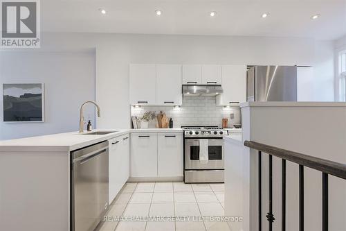 29 Macphail Avenue, Toronto, ON - Indoor Photo Showing Kitchen With Stainless Steel Kitchen With Upgraded Kitchen