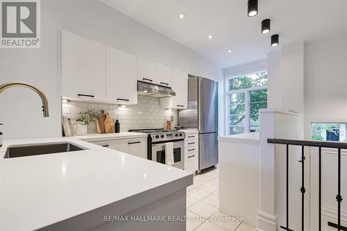 29 Macphail Avenue, Toronto, ON - Indoor Photo Showing Kitchen With Stainless Steel Kitchen With Upgraded Kitchen